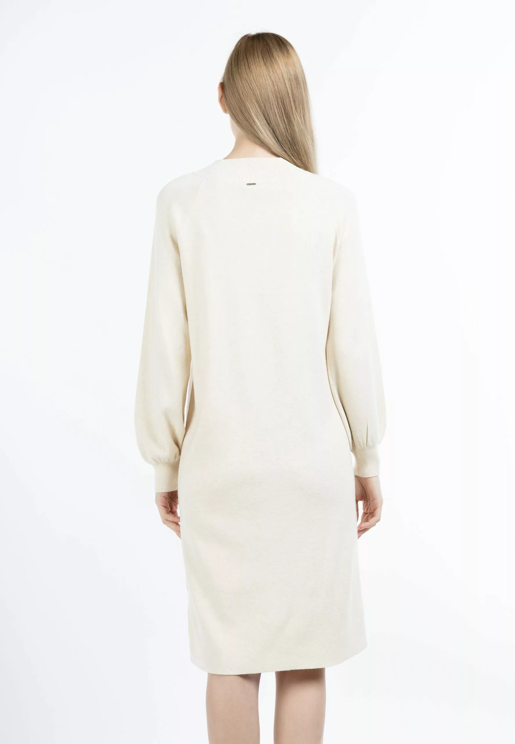 Robes Robes En Maille Femme Beige 4 Robes Robes En Maille Femme Beige – Image 4