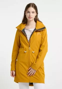 Manteaux De Pluie Manteau Fonctionnel Femme Jaune Dor -Magasin Vintage Dreimaster e9feba8db435d3af38b80e68d4564807