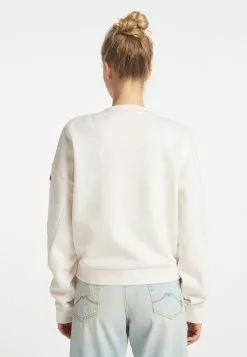 DreiMaster Vintage Sweats Sweat-shirt Femme Beige -Magasin Vintage Dreimaster ea1b4b28065f45d0696b89d76cf928ef