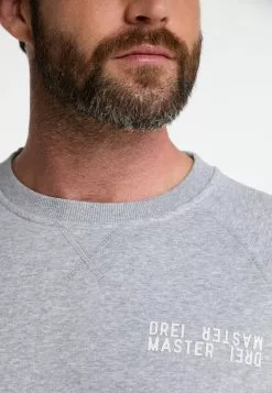 Sweatshirts Sweat-shirt Bridgeport Homme Gris Chiné -Magasin Vintage Dreimaster eb1d110c1c68d8ebde44bfa61c24eada