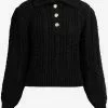 DreiMaster Vintage Pulls Basiques Pull-over Naemi Femme Noir