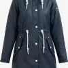 Manteaux De Pluie Manteau Fonctionnel Femme Marine