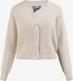 DreiMaster Vintage Gilets Cardigan Femme Beige