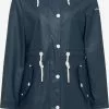 Manteaux De Pluie Manteau Fonctionnel Femme Bleu Marine