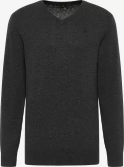 Pulls à Col En V Pull-over Markani Homme Anthracite