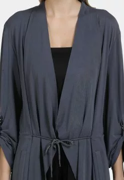 DreiMaster Vintage Manteaux De Mi-saison Manteaux D’été Femme Bleu-gris -Magasin Vintage Dreimaster f046afcf618093f5901b9858cf8593c3