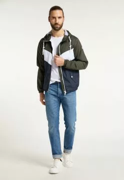 Vestes De Mi-saison Veste Mi-saison Homme Marine / Kaki -Magasin Vintage Dreimaster f301fae2fe17ddbb6d24f5b8de0437db