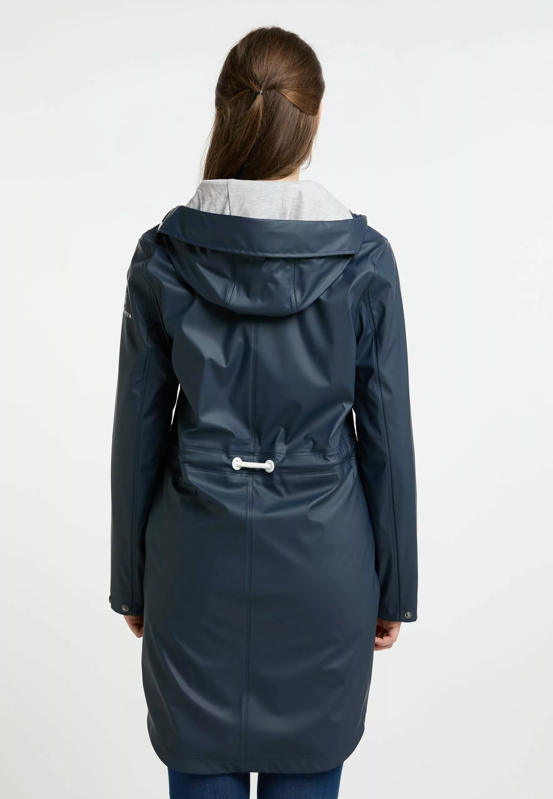 Manteaux De Pluie Manteau Fonctionnel Femme Bleu Marine 4 Manteaux De Pluie Manteau Fonctionnel Femme Bleu Marine – Image 4