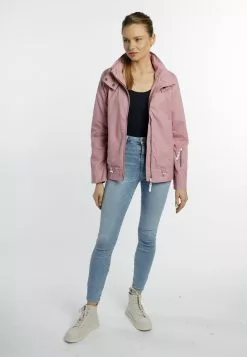 Vestes De Mi-saison Veste Mi-saison Femme Rose Ancienne -Magasin Vintage Dreimaster f4376a2febe4820cbdafe9508ef0c8dd