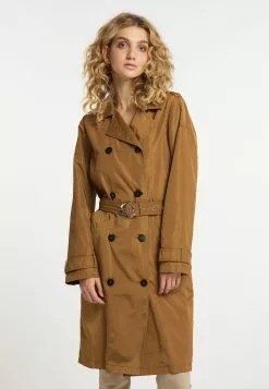 Trenchs Manteau Mi-saison Femme Marron 6 Trenchs Manteau Mi-saison Femme Marron -Magasin Vintage Dreimaster f4e5023e4f617616545919e0b4dc197a