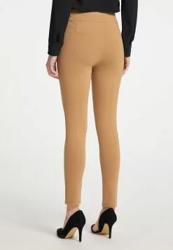 Pantalons Skinny Leggings Femme Beige -Magasin Vintage Dreimaster f6402ee50846be6a1e6c04e05b3e9a59