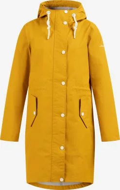 Vestes Dextérieur Veste Fonctionnelle Femme Moutarde