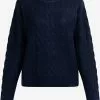 DreiMaster Vintage Pulls Maille Fine Pull-over Zitha Femme Marine