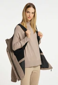 Vestes Dextérieur Veste Fonctionnelle Femme Sépia -Magasin Vintage Dreimaster f904f1f5a6f9a8c8a0a43748421f65ad