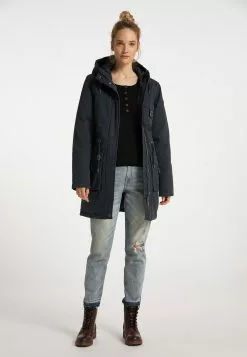 DreiMaster Vintage Parkas Parka D’hiver Femme Graphite -Magasin Vintage Dreimaster f9dabd9a905240f8a51cfcc3740a09d3