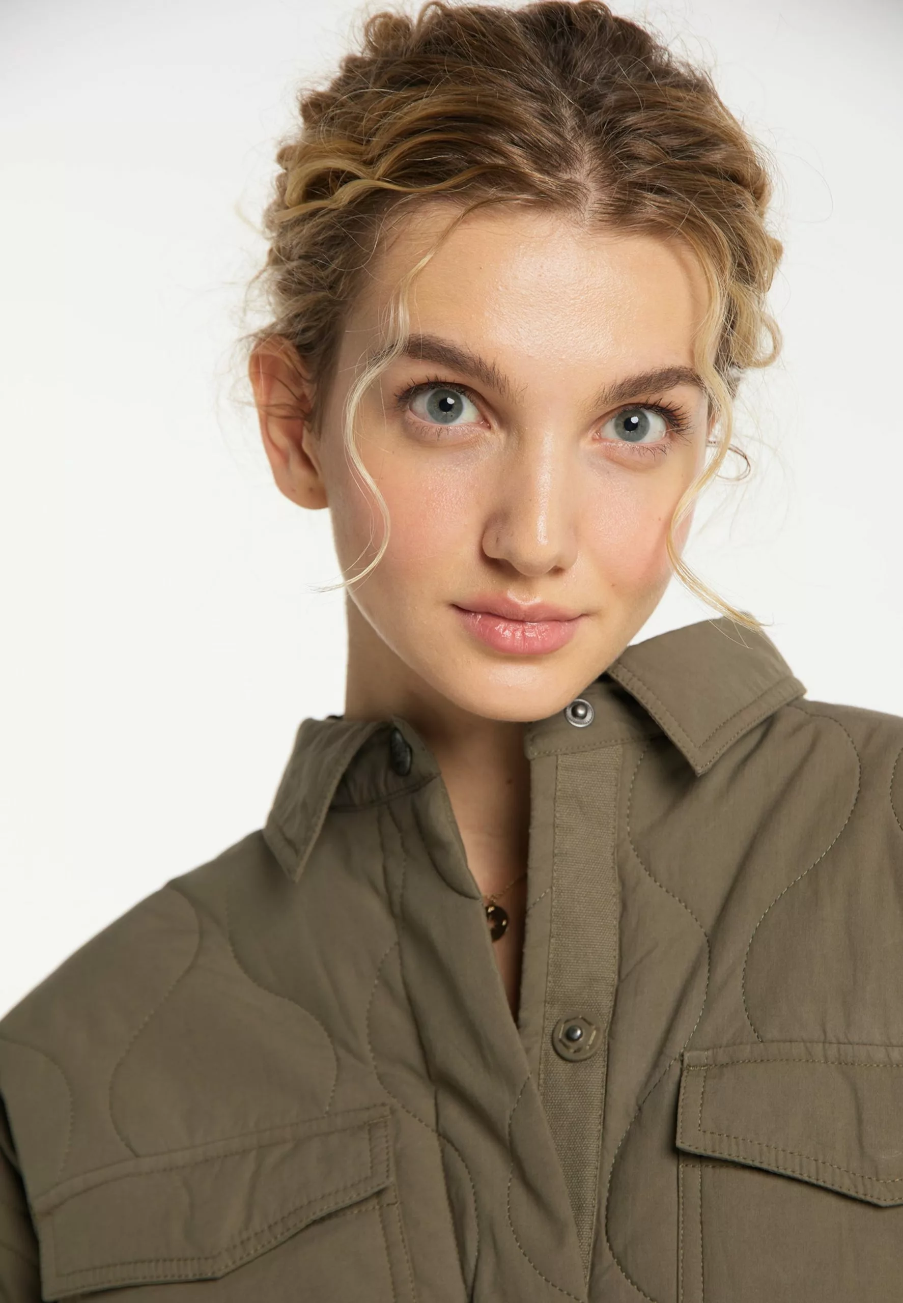 DreiMaster Vintage Vestes De Mi-saison Veste Mi-saison Femme Olive 5 DreiMaster Vintage Vestes De Mi-saison Veste Mi-saison Femme Olive – Image 5