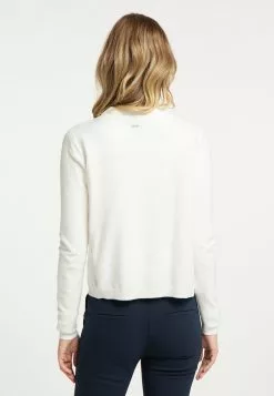 Gilets Cardigan Femme Blanc -Magasin Vintage Dreimaster fb5c35aa47614a8f7d71ac50ec11bd8c