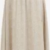 Jupes Longues Jupe Femme Beige
