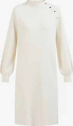 Robes Robes En Maille Femme Beige