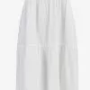 DreiMaster Vintage Robes Longues Robe Femme Blanc