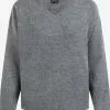Pulls Maille Fine Pull-over Zitha Femme Gris Chiné
