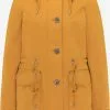 DreiMaster Vintage Parkas Parka D’hiver Femme Moutarde