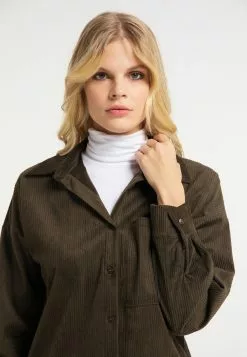 Vestes De Mi-saison Veste Mi-saison Femme Olive -Magasin Vintage Dreimaster ff81c7212845d26382059dc161727881